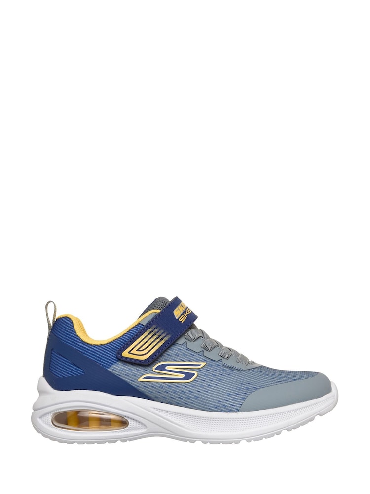 Skechers Blue Microspec Max Advance Squadpacer Trainers - Image 1 of 3
