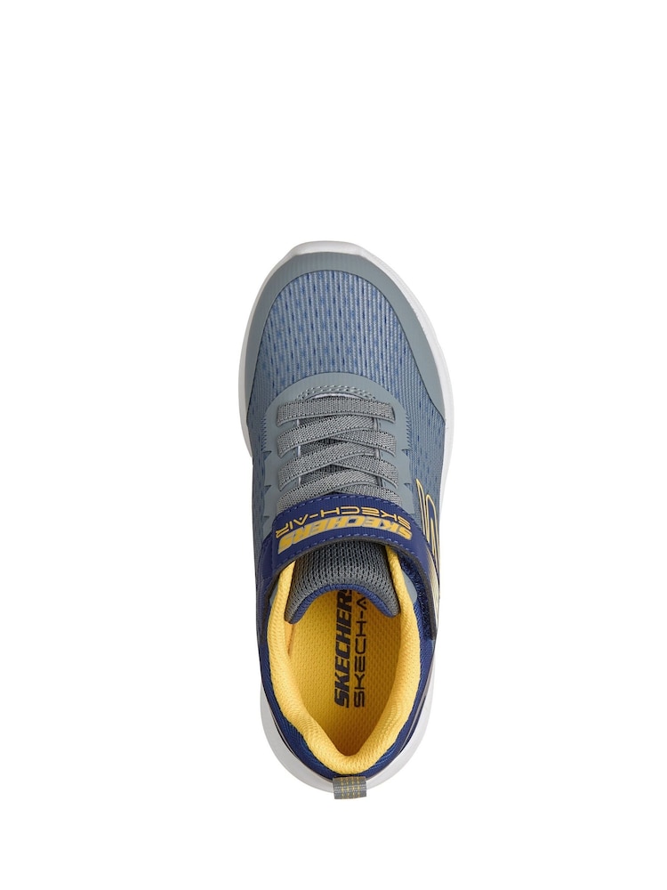 Skechers Blue Microspec Max Advance Squadpacer Trainers - Image 3 of 3