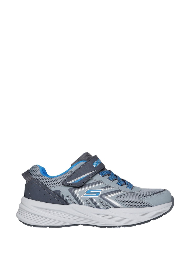 Skechers Grey Microspec Tread Trainers - Image 1 of 3