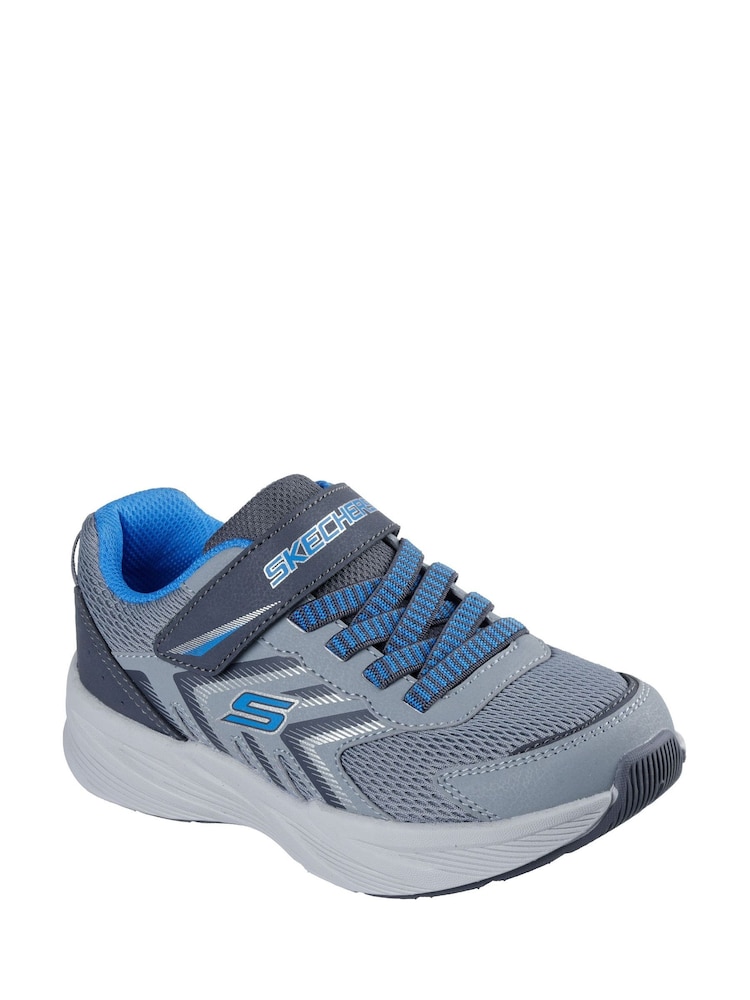 Skechers Grey Microspec Tread Trainers - Image 2 of 3