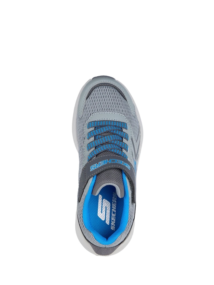 Skechers Grey Microspec Tread Trainers - Image 3 of 3