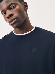Schwarz - Scotch & Soda Logo Sweatshirt - Bild 5 von 5