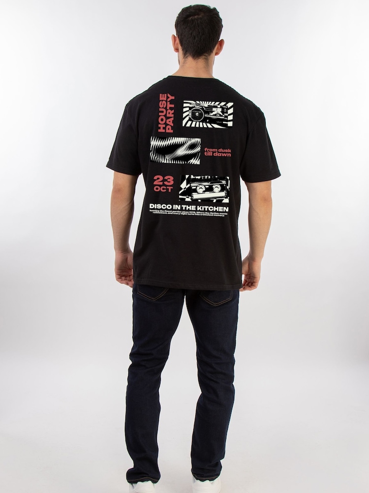 Brands In Black House Party Kitchen Graphic T-Shirt - Image 2 of 5