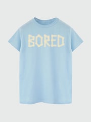 Brands In Blue Bored Tape Graphic T-Shirt - Image 3 of 5