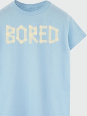 Brands In Blue Bored Tape Graphic T-Shirt - Image 4 of 5