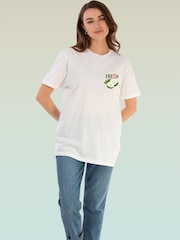 Brands In White Fresh Salad Graphic T-Shirt - Image 3 of 5