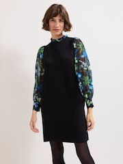 Phase Eight Black Ramona Printed Dress - Image 1 of 5