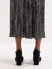 Phase Eight Black Suede Platform Shoes - Image 2 of 10