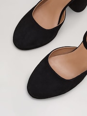 Phase Eight Black Suede Platform Shoes - Image 9 of 10