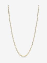 Jon Richard Gold Tone Cubic Zirconia Round Tennis Necklace - Image 1 of 4