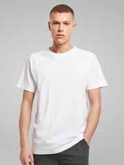 All + Every White Volkswagen Surfing Adventure Beetle & Camper Back Print Mens T-Shirt - Image 1 of 4