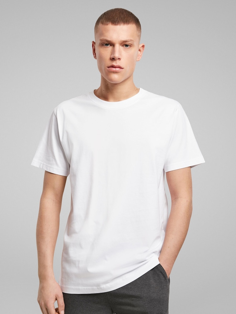 All + Every White Volkswagen Surfing Adventure Beetle & Camper Back Print Mens T-Shirt - Image 1 of 4