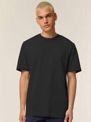 All + Every Black Volkswagen Type 2 Camper Owner's Manual Back Print Mens T-Shirt - Image 1 of 4