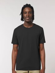 All + Every Black NASA View Of The Earth Back Print Mens T-Shirt - Image 1 of 4
