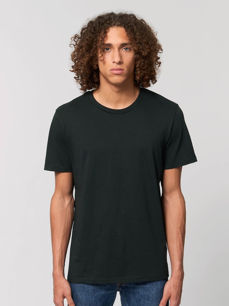 All + Every Black TMNT Raphael & Co Distressed Shell Art Back Print Mens T-Shirt - Image 1 of 4