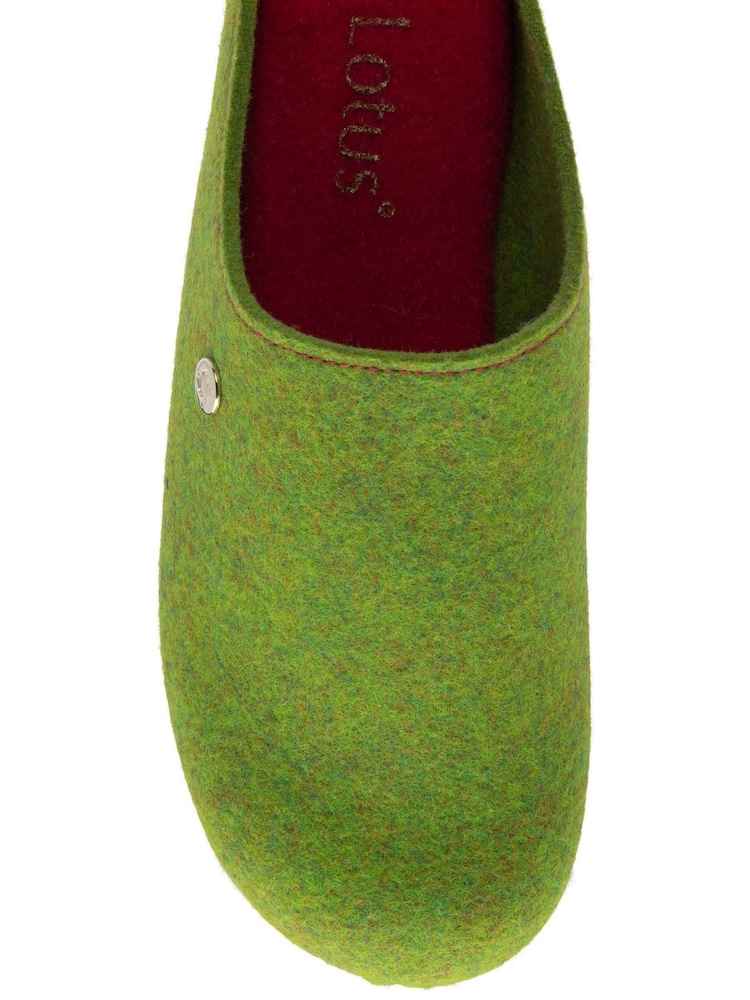 Lotus Textile Flat Mule Slippers - Bild 4 von 4