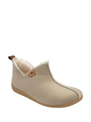 Lotus Natural Textile Bootie Slippers - Image 1 of 4