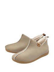 Lotus Natural Textile Bootie Slippers - Image 2 of 4