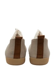 Lotus Natural Textile Bootie Slippers - Image 3 of 4