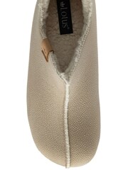 Lotus Natural Textile Bootie Slippers - Image 4 of 4