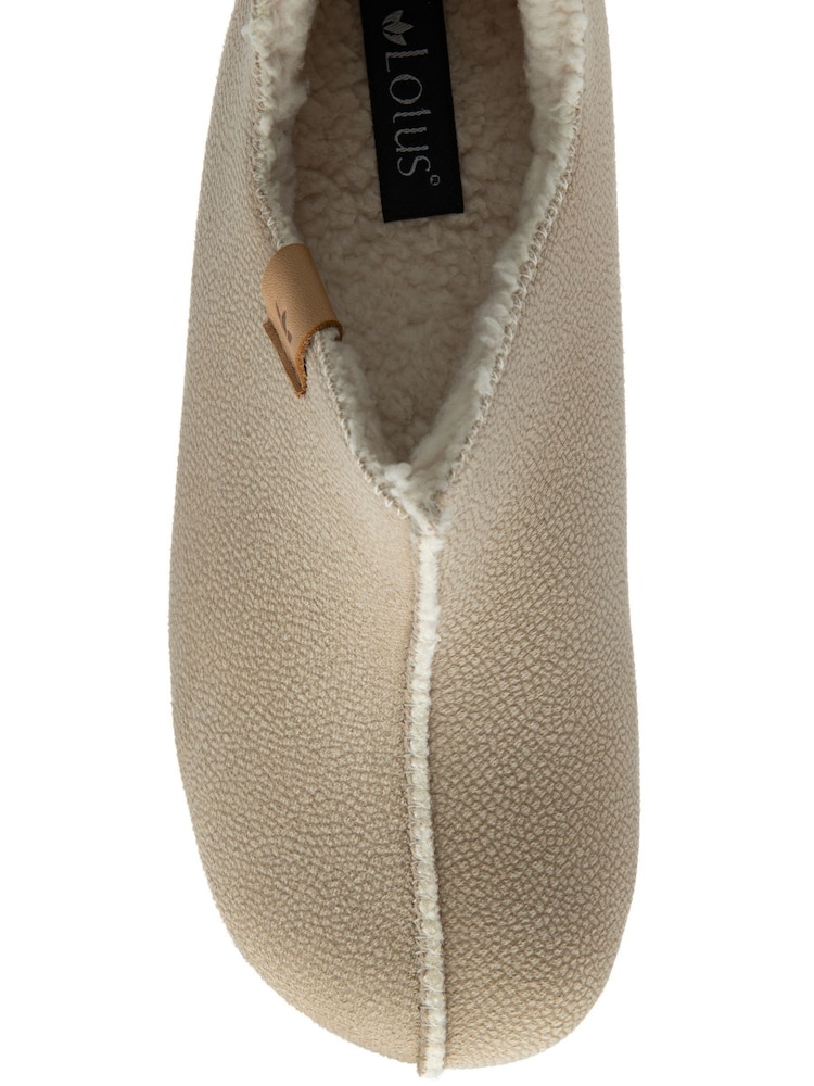 Lotus Natural Textile Bootie Slippers - Image 4 of 4 Lotus Natural Textile Bootie Slippers - Image 4 of 4