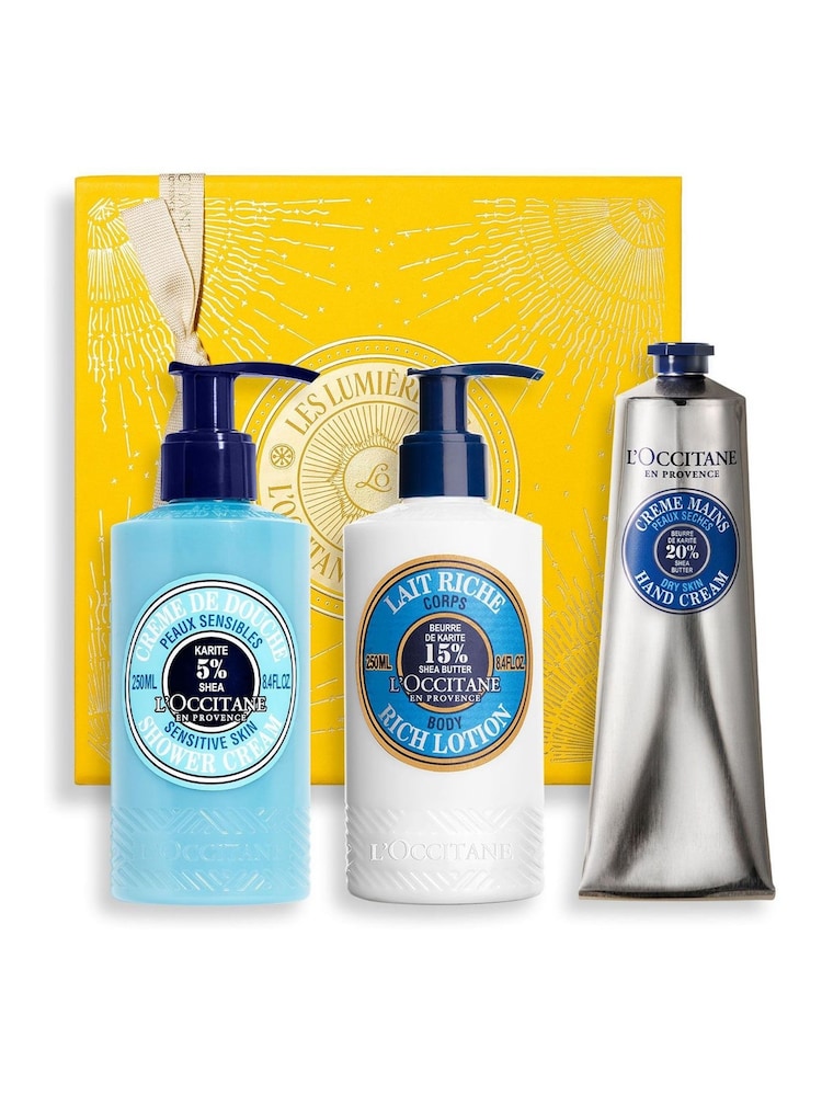 L'Occitane Shea Butter Body Care Collection (Worth £72) - Image 1 of 2 L'Occitane Shea Butter Body Care Collection (Worth £72) - Image 1 of 2