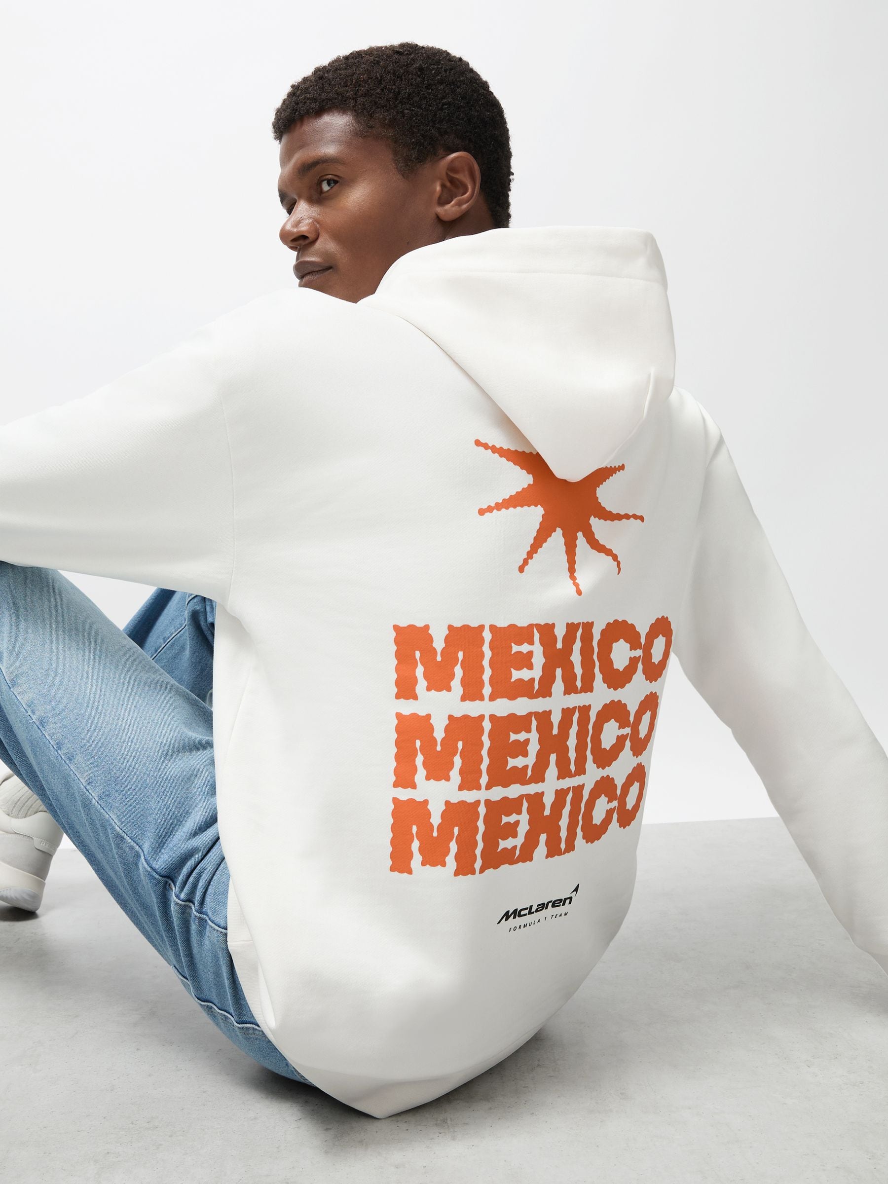Buy Mclaren White Gabriel McLaren F1 Team Mexico City Hoodie