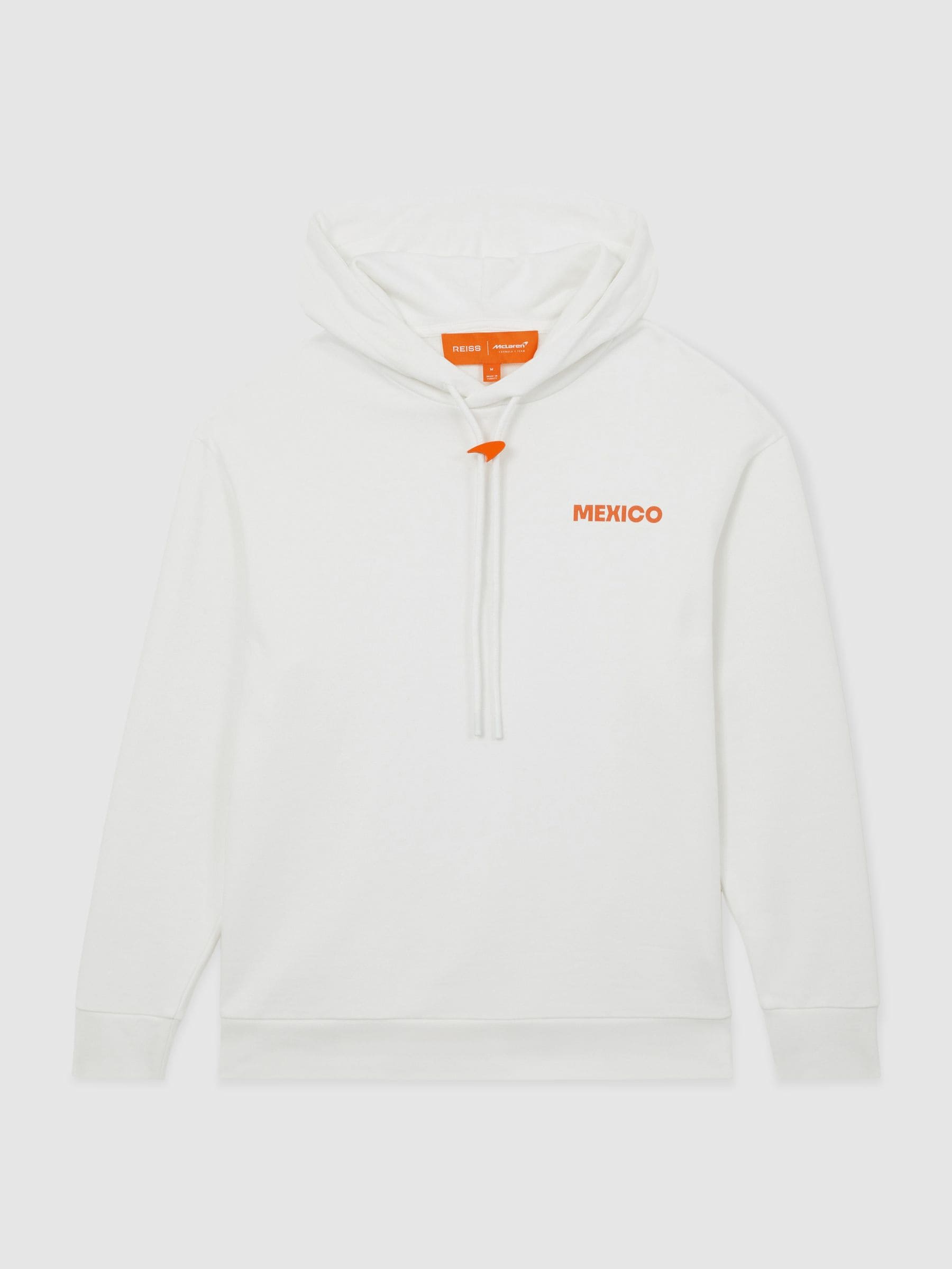 Buy Mclaren White Gabriel McLaren F1 Team Mexico City Hoodie