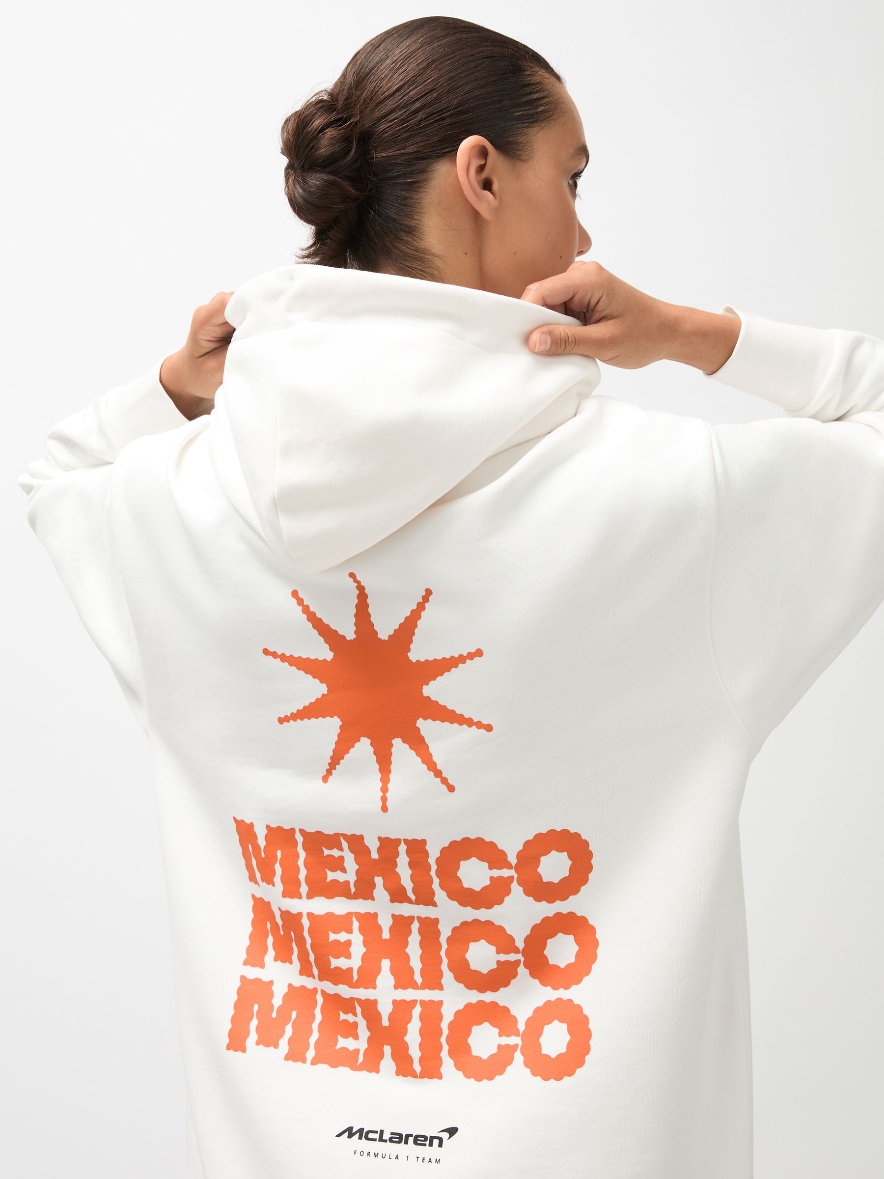 Buy Mclaren White Gabriel McLaren F1 Team Mexico City Hoodie