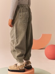 Khakigrün - Cord-Cargohose aus 100 % Baumwolle (3-16 Jahre) - Bild 4 von 10