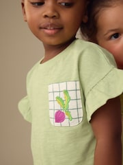 أحمر/أخضر - طقم من 3 مجموعة تيشرت وشورت للأطفال (3أشهر -7سنوات) - Image 4 of 13