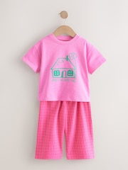 Pink Rainbow Top & Trousers Set 2 Pack (3mths-7yrs) - Image 5 of 11