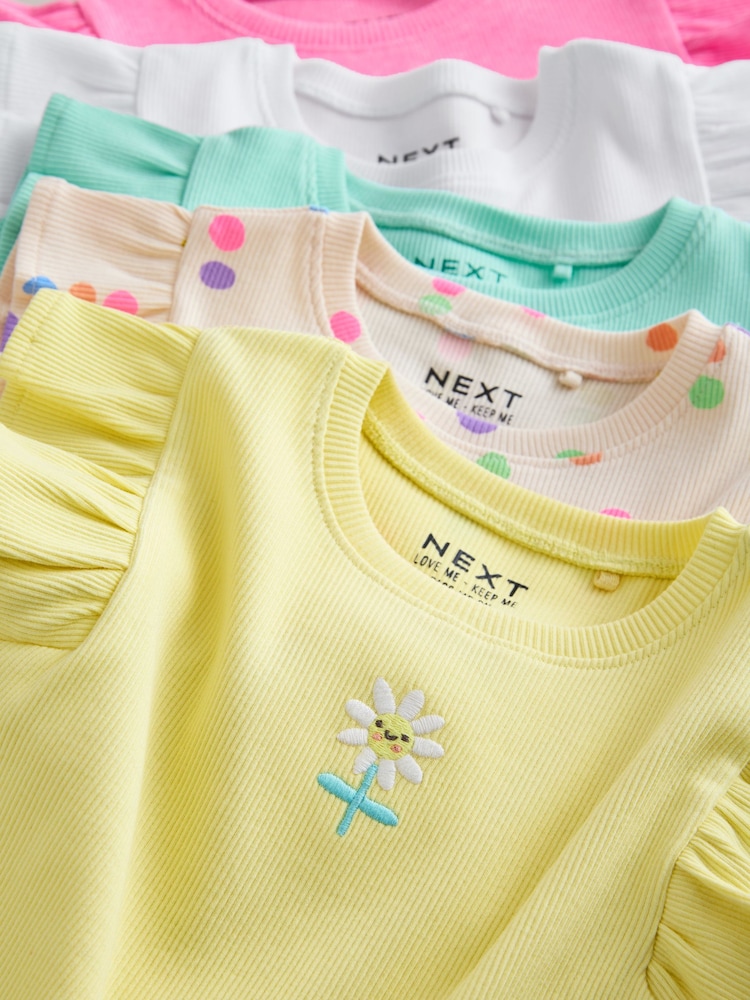 Bright Vests 5 Pack (3mths-7yrs) - Image 9 of 9 Bright Vests 5 Pack (3mths-7yrs) - Image 9 of 9