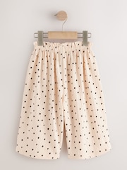 Neutral Wide Leg Trousers 3 Pack (3mths-7yrs) - Image 3 of 7