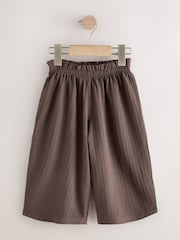Neutral Wide Leg Trousers 3 Pack (3mths-7yrs) - Image 4 of 7