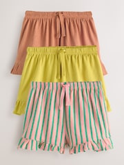 Green/Orange Shorts 3 Pack (3mths-7yrs) - Image 1 of 7