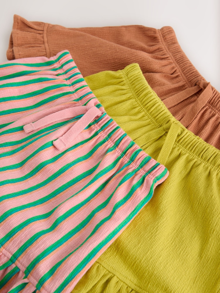 Green/Orange Shorts 3 Pack (3mths-7yrs) - Image 7 of 7