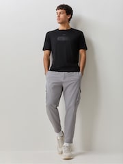 BOSS Black Logo Regular-Fit Active T-Shirt - Image 3 of 5