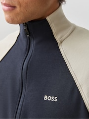 BOSS vetoketjullinen logollinen collegetakki - Kuva 4 / 5