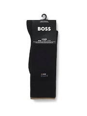 BOSS Black Logo Socks 2 Pack - Image 2 of 3