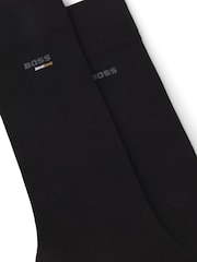 BOSS Black Logo Socks 2 Pack - Image 3 of 3