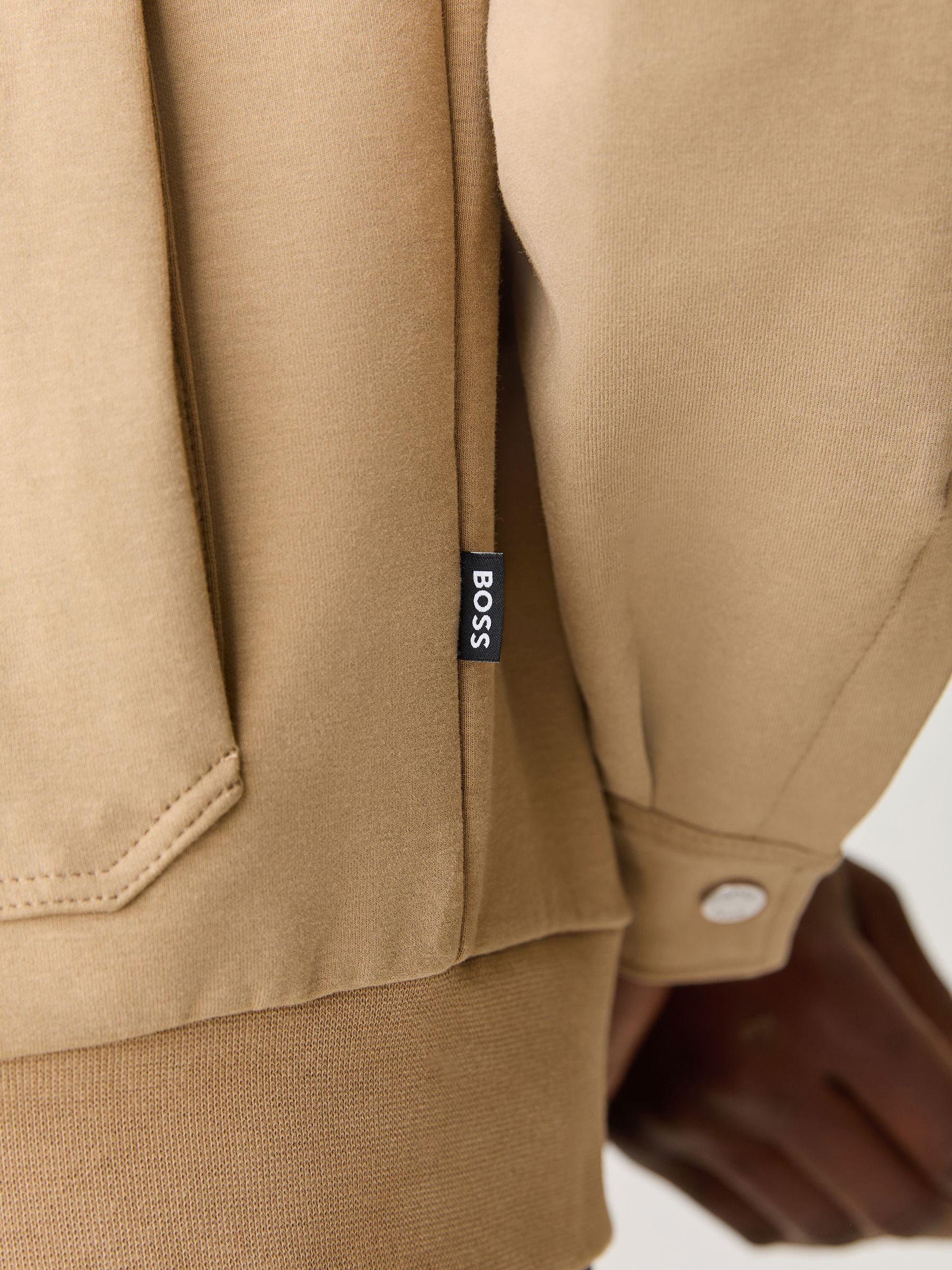 Buy BOSS Cream Skiles Zip Through Jacket from Next USA