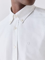 ホワイト - BOSS Roan スリムフィットシャツ - 画像 4 / 5