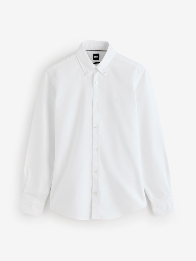ホワイト - BOSS Roan スリムフィットシャツ - 画像 5 / 5