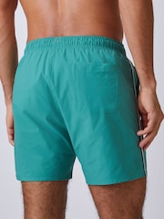 BOSS Green Iconic Side Stripe Logo Swim Shorts - Image 2 of 5