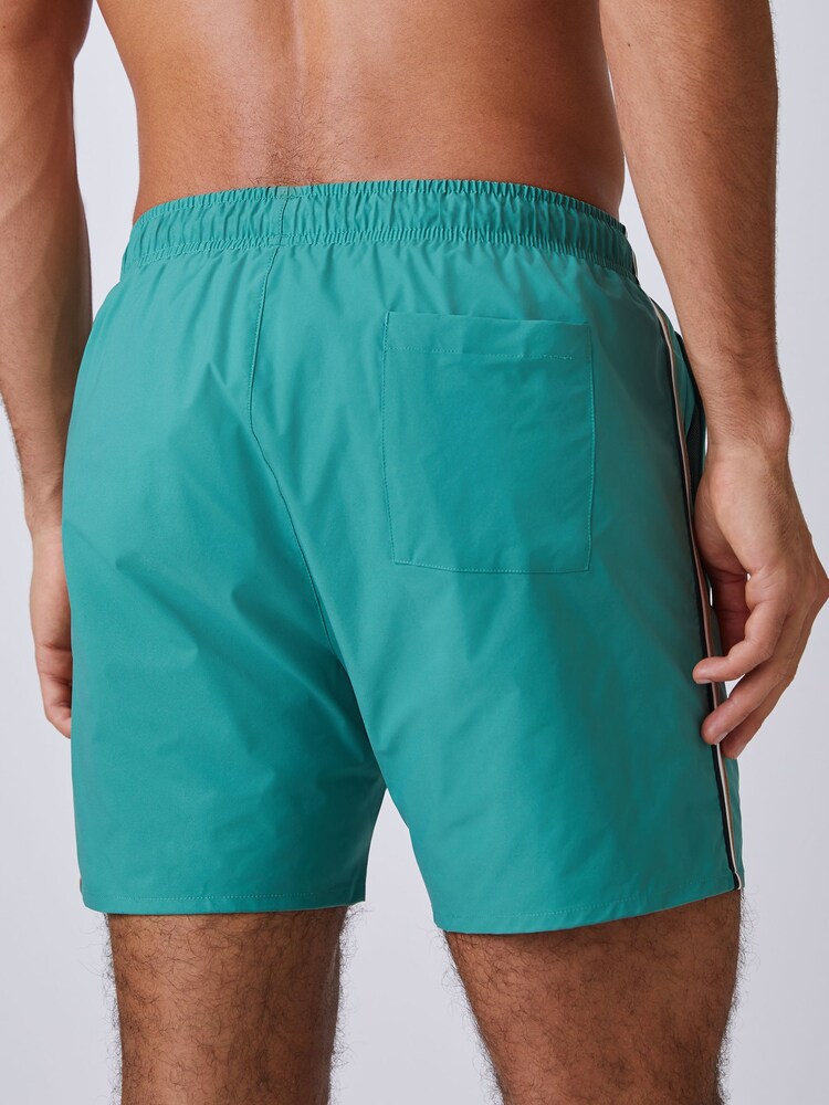 BOSS Green Iconic Side Stripe Logo Swim Shorts - Image 2 of 5 BOSS Green Iconic Side Stripe Logo Swim Shorts - Image 2 of 5