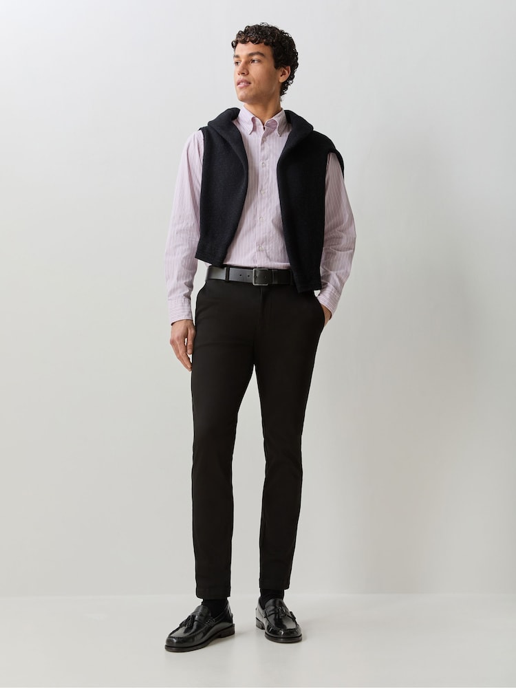 黑色 - BOSS Slim-Fit Kaiton Trousers - 6的图像2｝