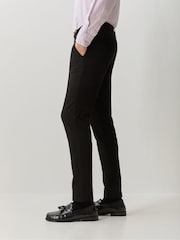 黑色 - BOSS Slim-Fit Kaiton Trousers - 6的图像4｝