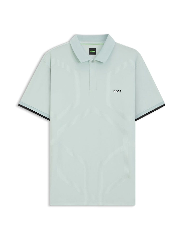BOSS Green Regular-Fit Logo Golf Polo Shirt - Image 5 of 5 BOSS Green Regular-Fit Logo Golf Polo Shirt - Image 5 of 5
