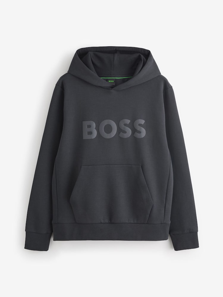 BOSS Blue Soody Logo Hoodie - Image 1 of 1 BOSS Blue Soody Logo Hoodie - Image 1 of 1